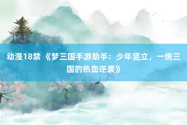 动漫18禁 《梦三国手游助手：少年竖立，一统三国的热血逆袭》
